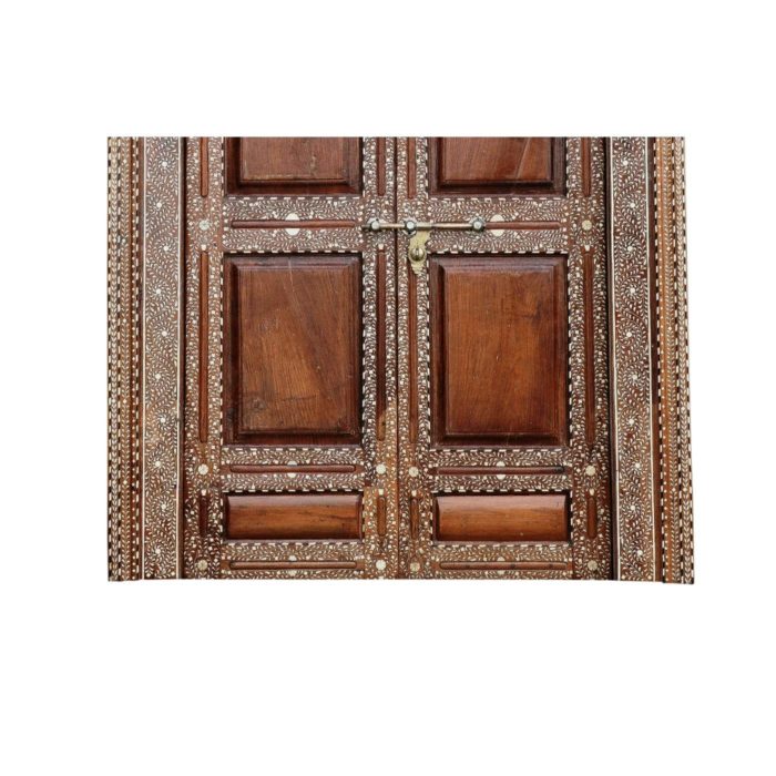 Bone Inlay Double Door