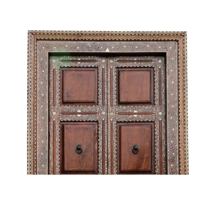 Bone Inlay Double Door