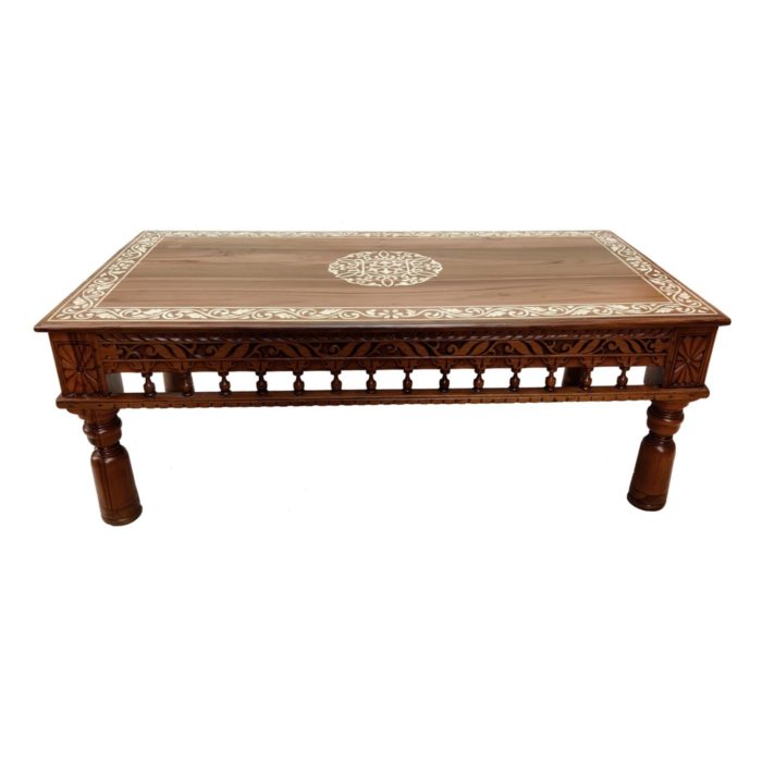 Medallion Inlay Coffee Table