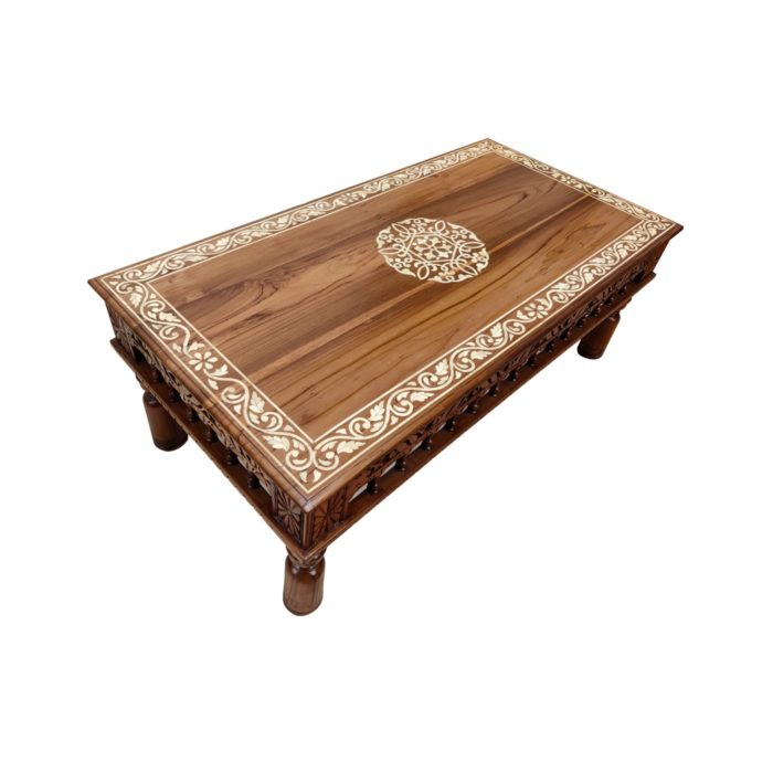 Medallion Inlay Coffee Table