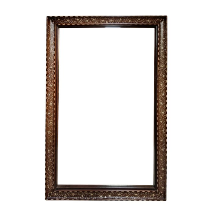 Corner Floral Inlay Mirror