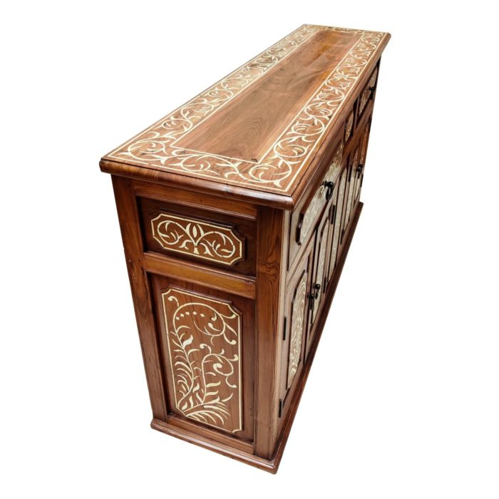 Foliate Inlay Sideboard, Long