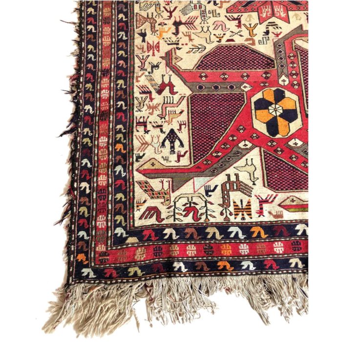 Vintage Sumak Kilim