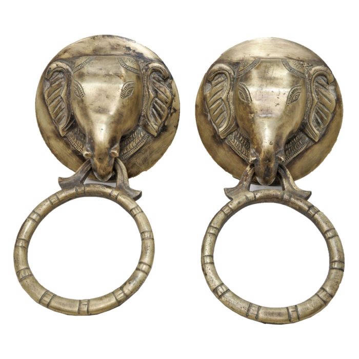 Brass Elephant Door Pulls/Knockers