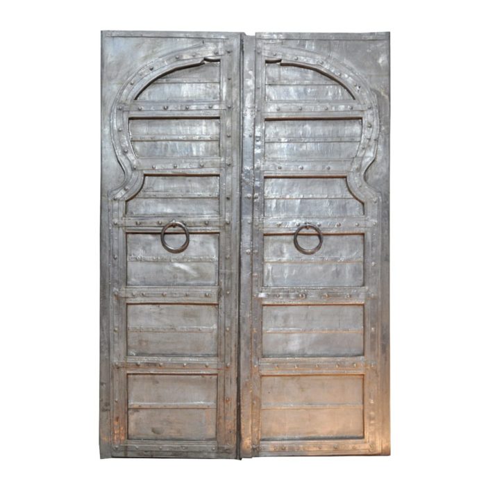 White Metal Mihrab Door