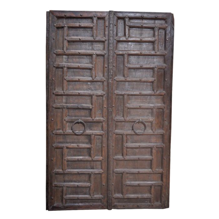 Geometric Antique Door