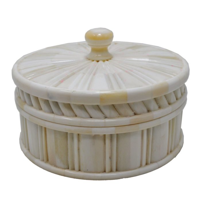 Round Bone Box, Large