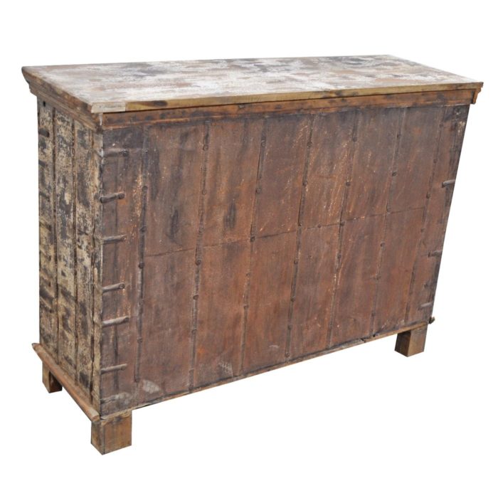 Distressed Pitara Cabinet