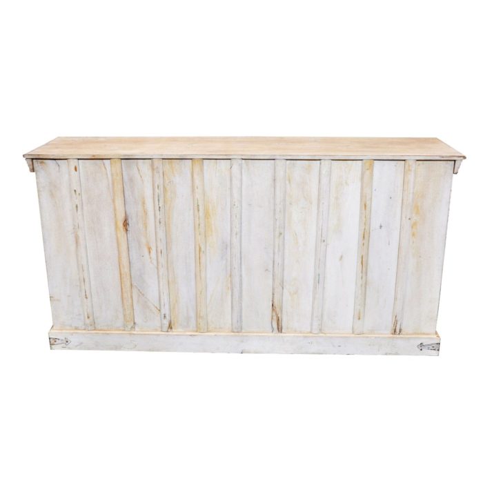 White Distressed Sideboard