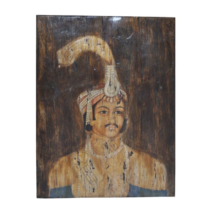 Formal Maharaja Panel Painting