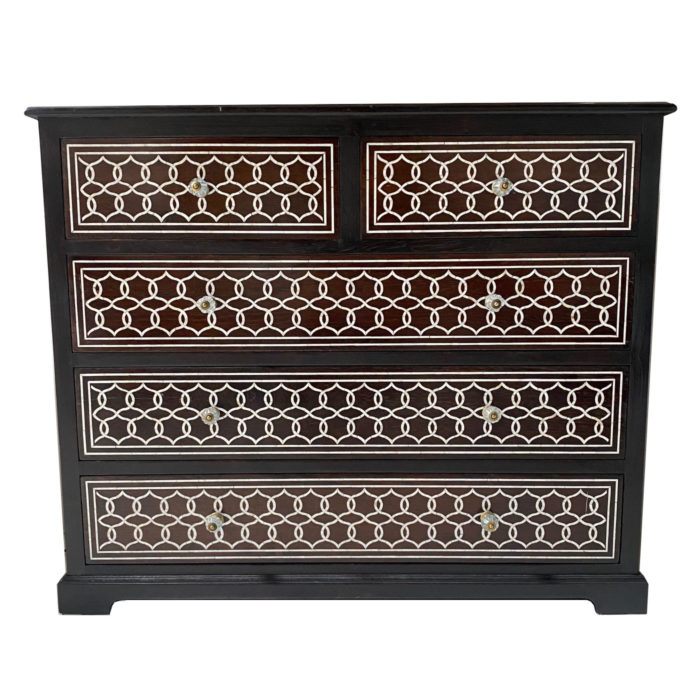 Infinity Inlay Chest of Drawers