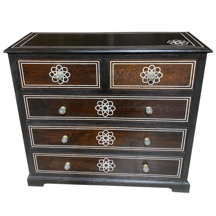 Atom Inlay Chest of Drawers, Small