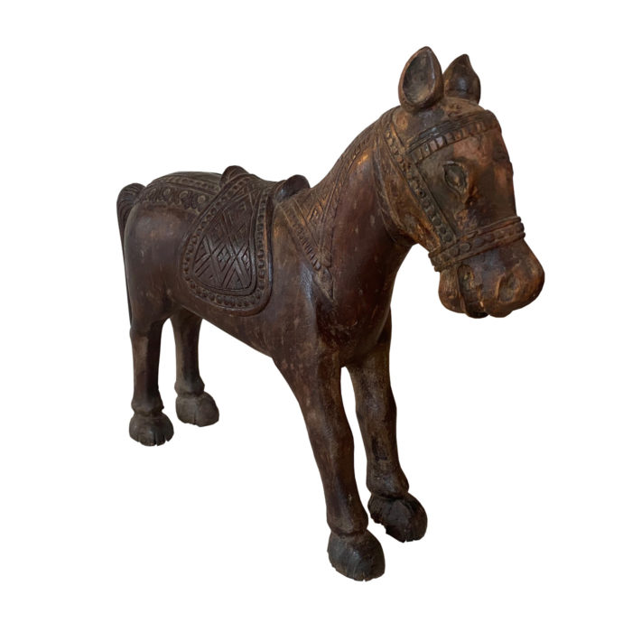 Carved Antique Horse