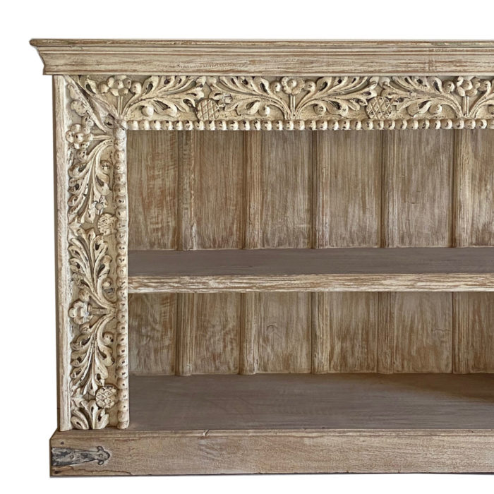 Carved Distressed Console