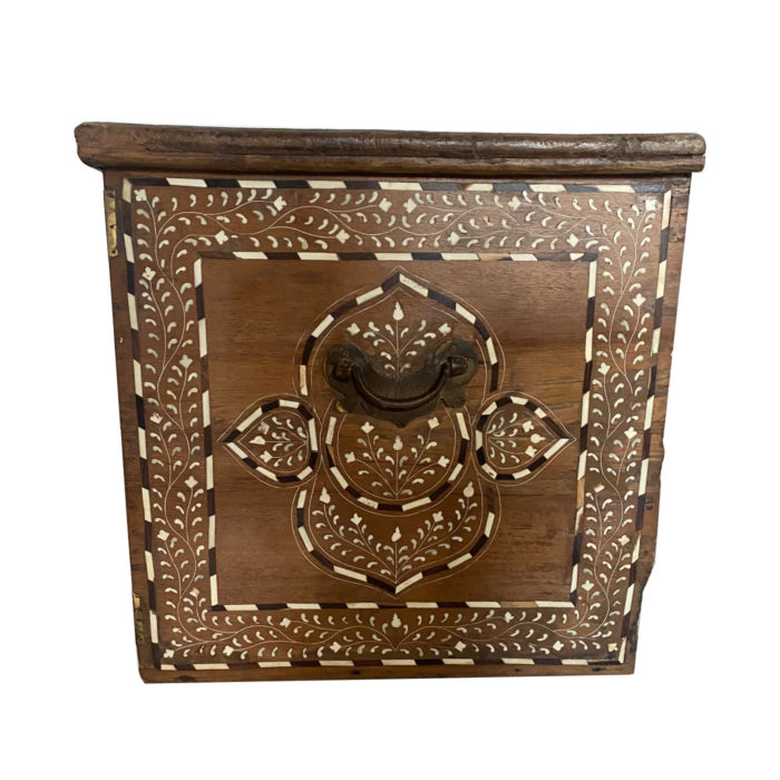 Brass Bracket Bone Inlay Trunk