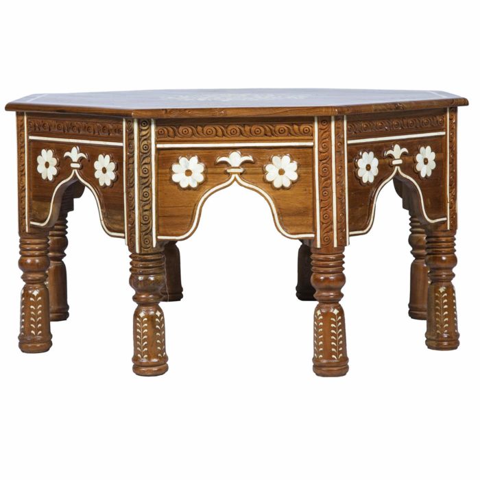 Inlay Octagonal Coffee Table