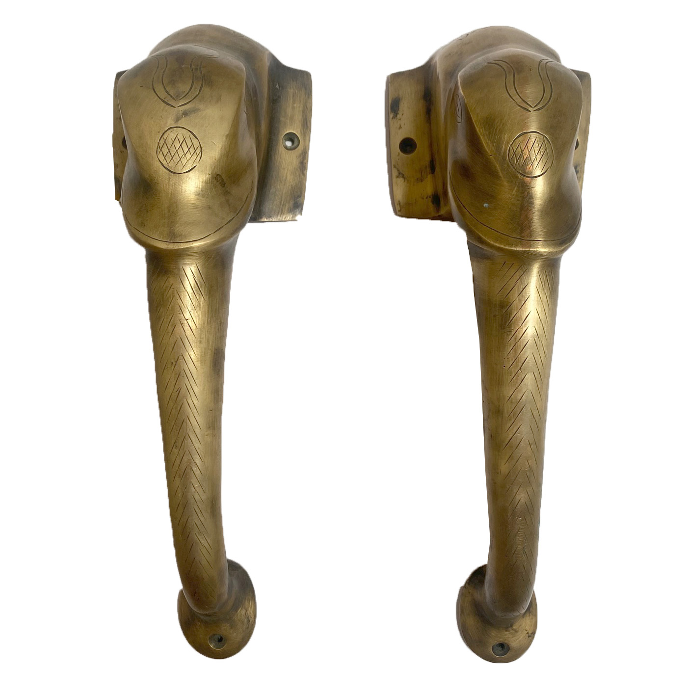 Elephant Brass Hardware, Large