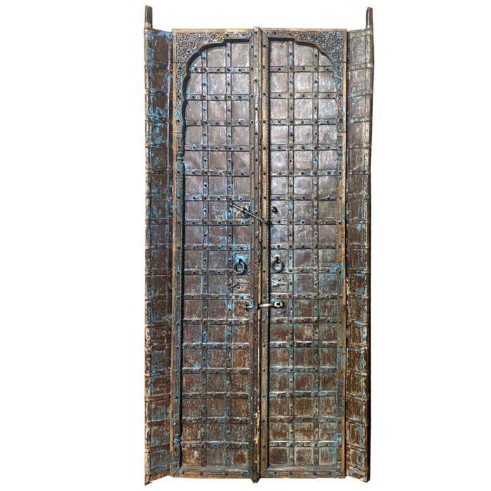 Blue Tint Antique Door