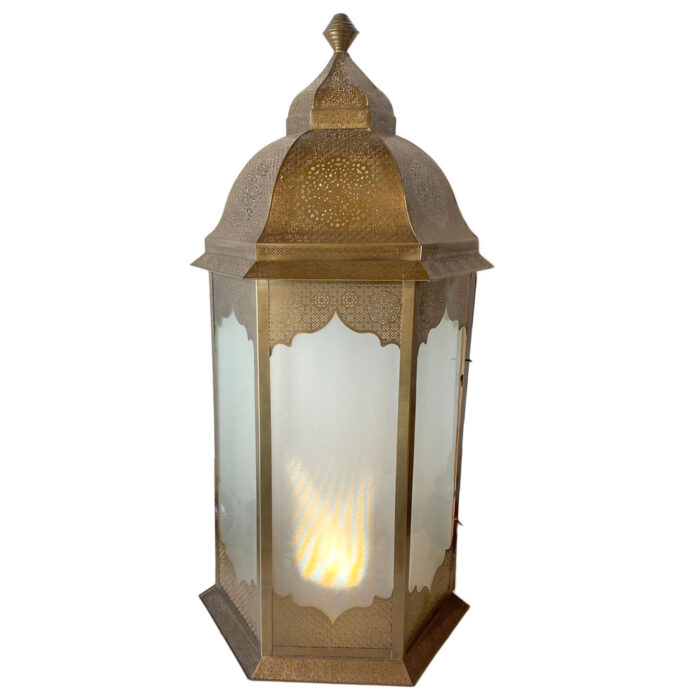 Brass Floor Lantern