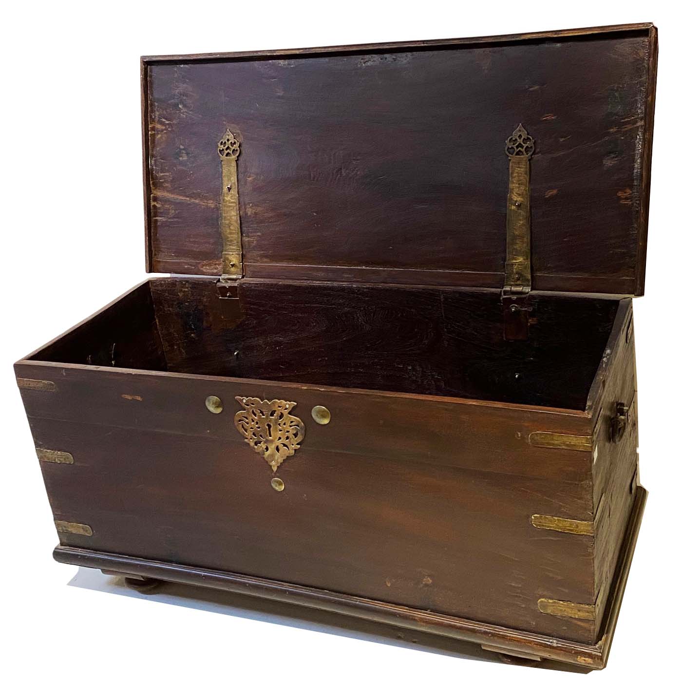 Antique Indian Trunk Antique Indian Trunk