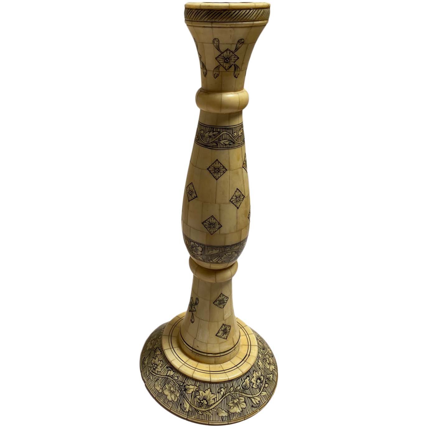 Bone Candlestick, Small Bone Candlestick, Small