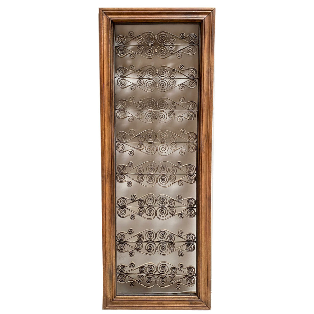 Vintage Iron Scroll Panel | Antique Panel | Iron Panel