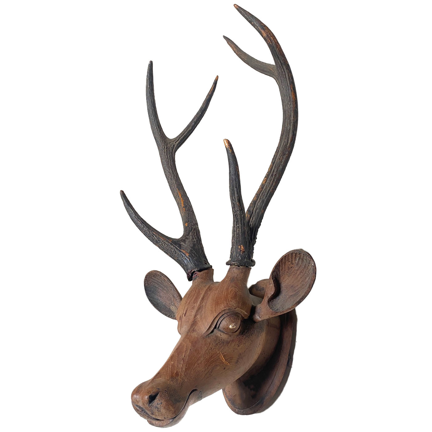 Carved Deer Head