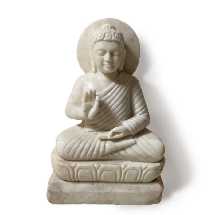 Marble Seated Buddha