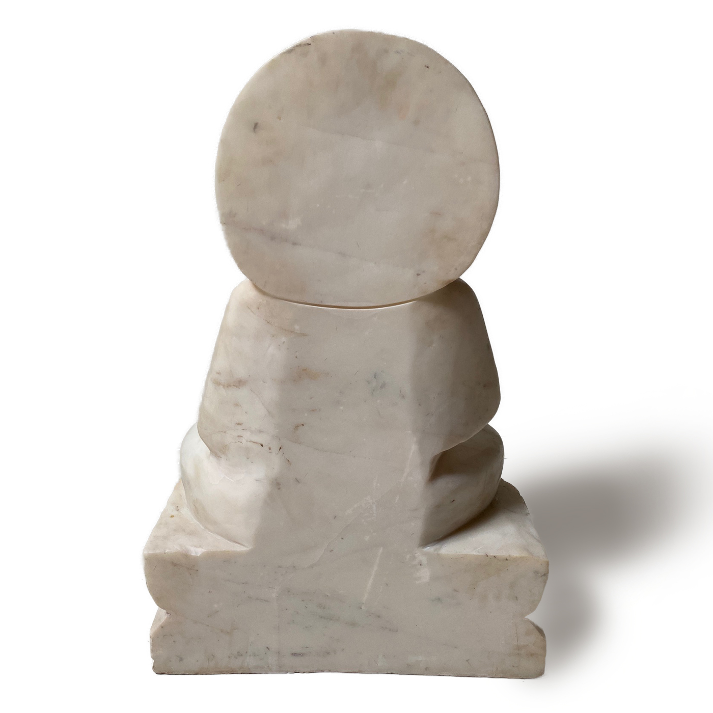 Marble Seated Buddha