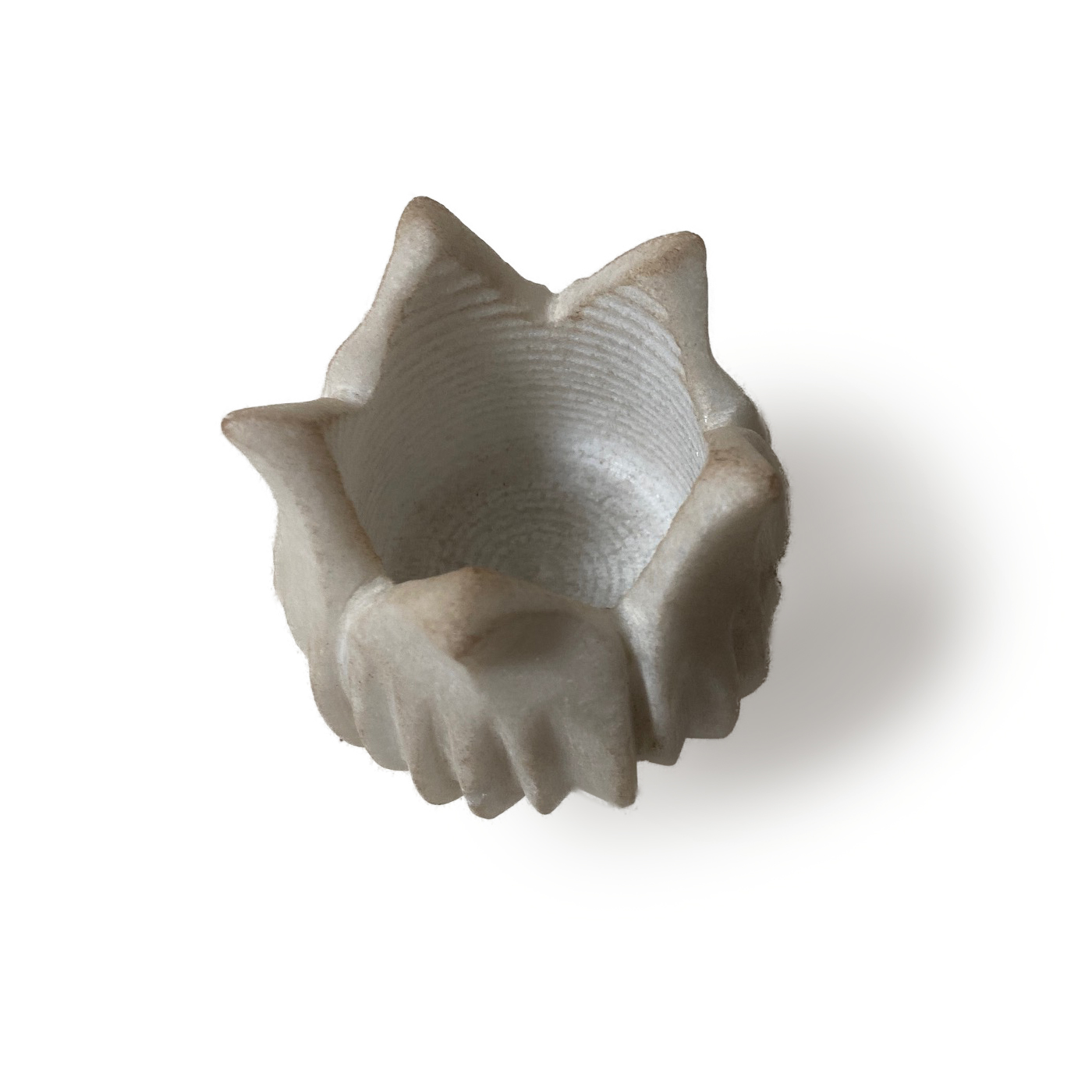 Marble Lotus Cup, Small