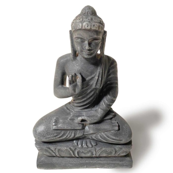 Carved Buddha in Black, Small