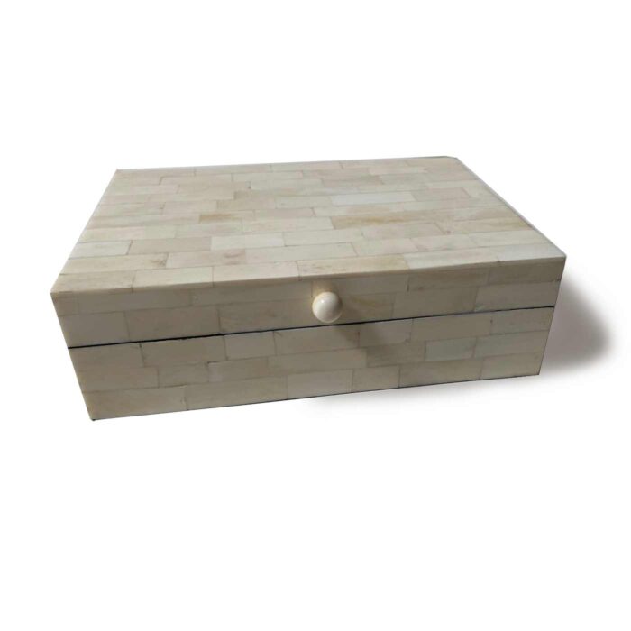 Rectangular Bone Box, Small