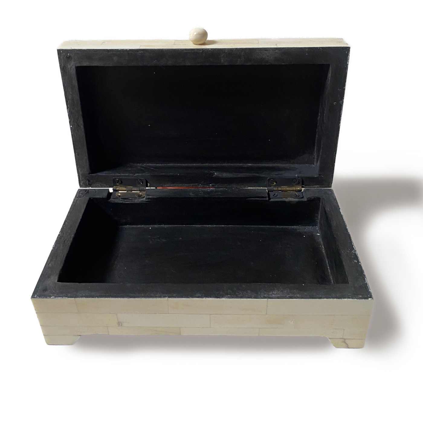 Rectangular Bone Box with Feet