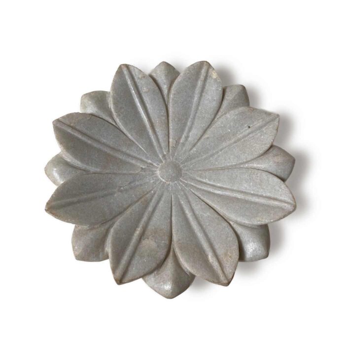Marble Lotus Dish, Small