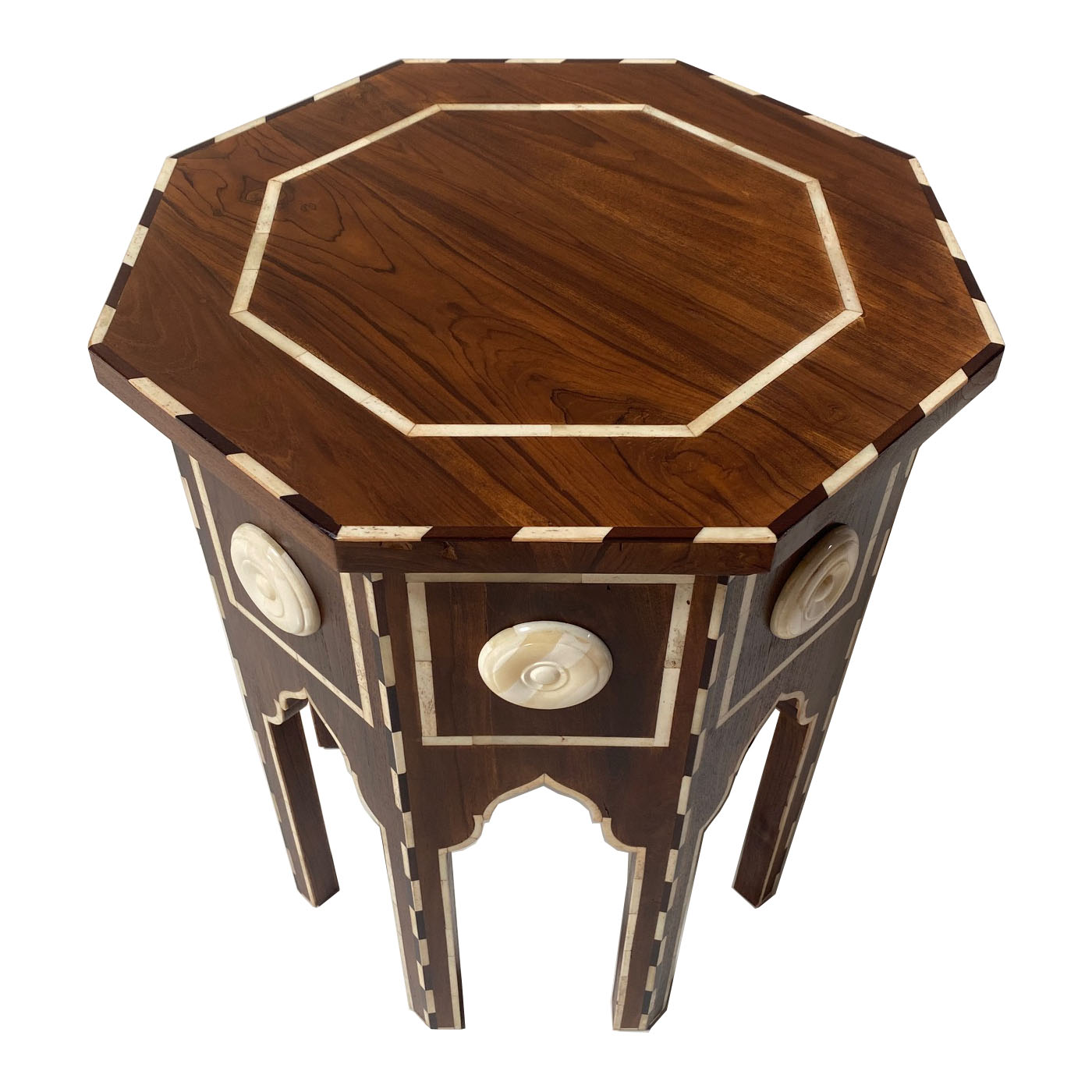 Moroccan Inlay Side Table