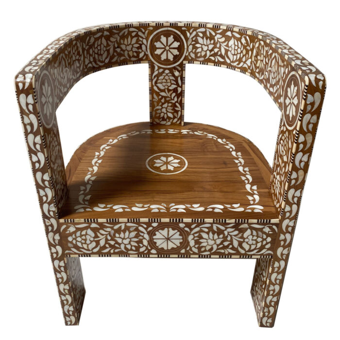 Pearl Teak Club Chair
