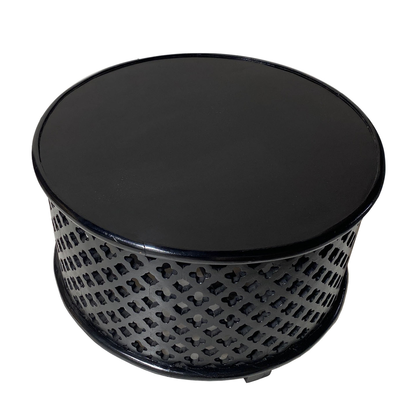 Lattice Coffee Table, Black
