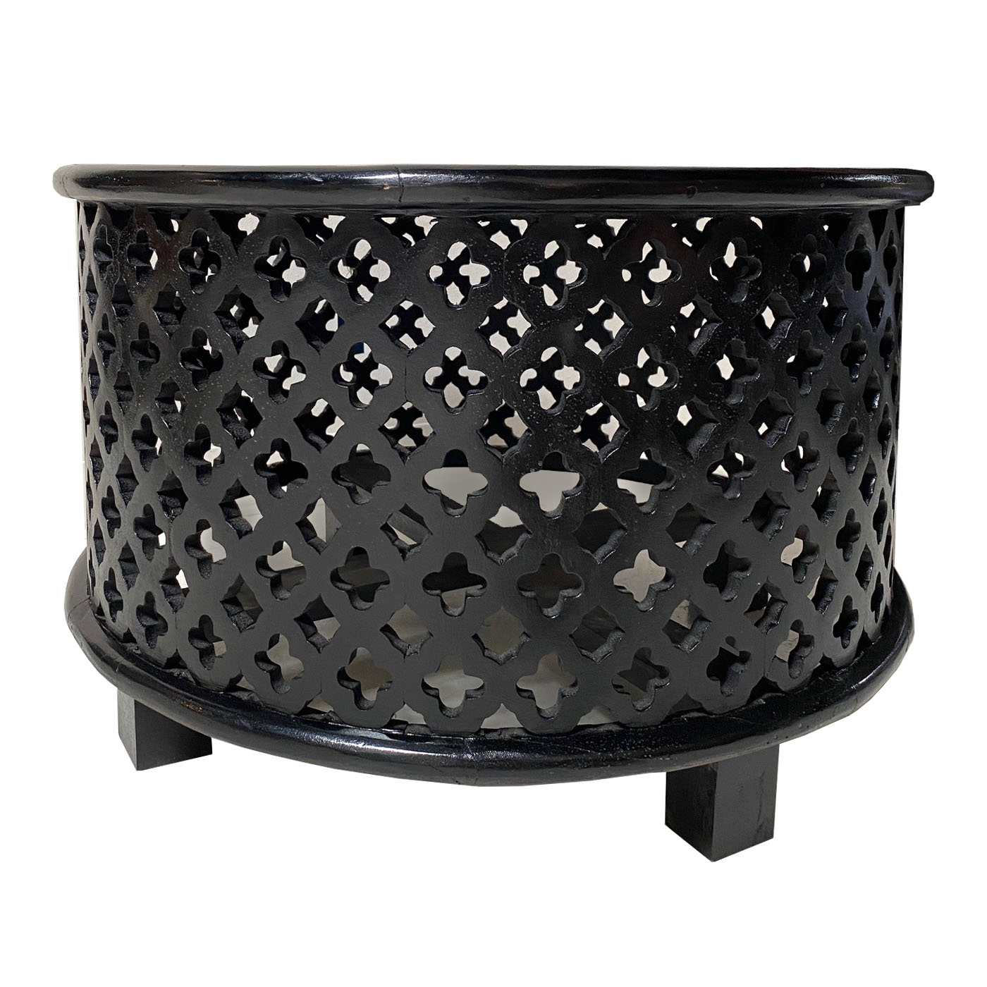 Lattice Coffee Table, Black