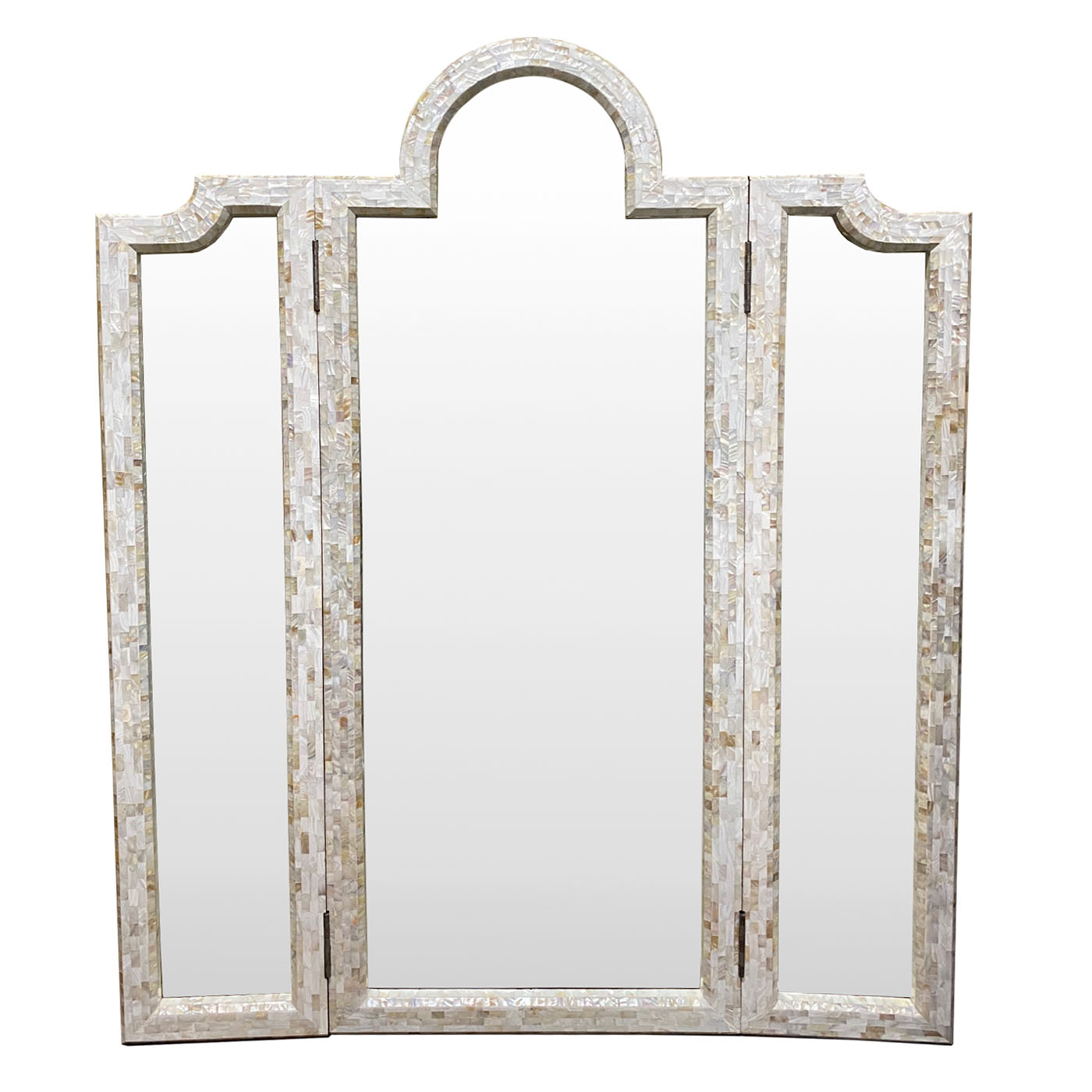 Triptych Mother of Pearl Mirror