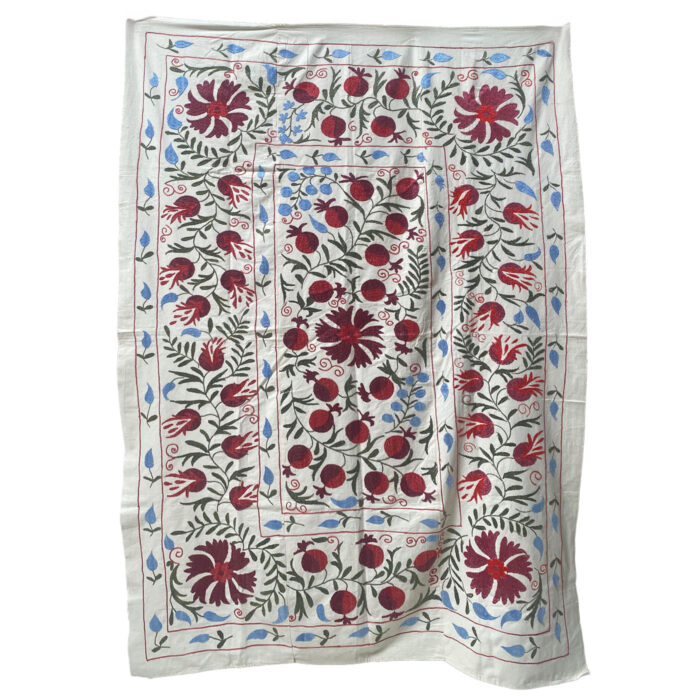 Red and Blue Suzani U