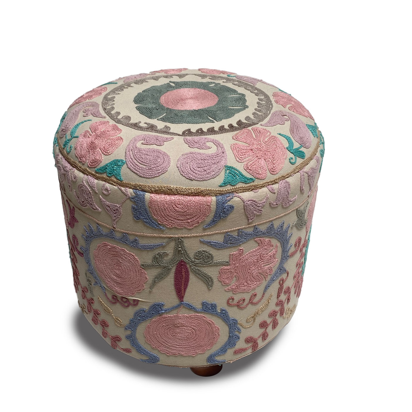 Suzani Pouf 1 Suzani Pouf 1